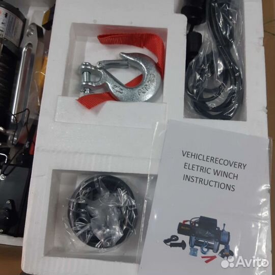 Лебедка электрическая 12000LBS 12V 24V