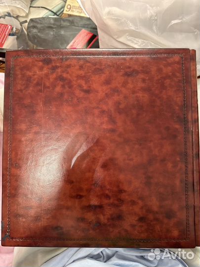 Альбом для фотографий кожаный 