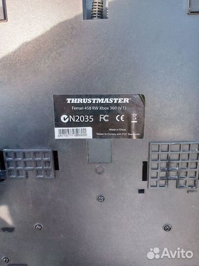 Руль Thrustmaster Ferrari 458 для xbox