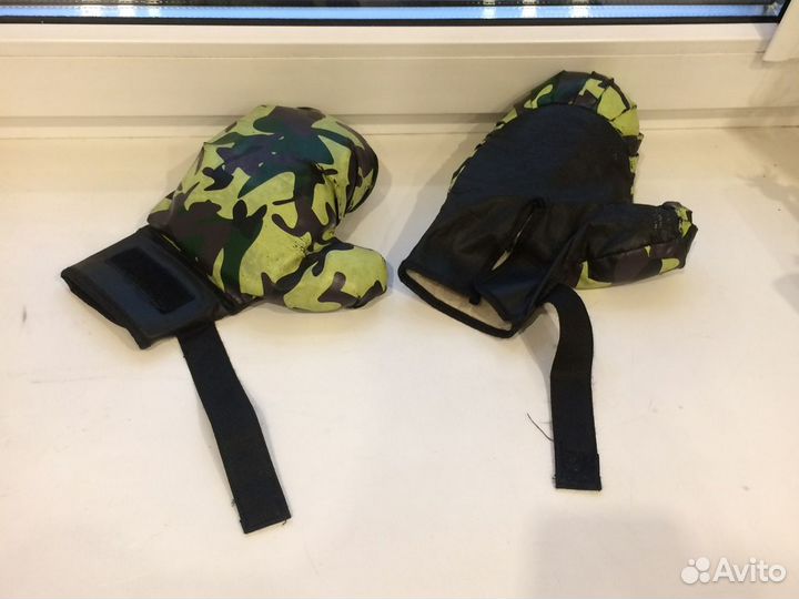 Боксерские перчатки детские (с грушей-подушкой)