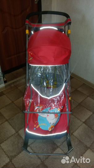 Коляска санки