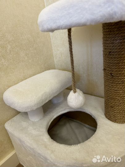 Домик для кошки с когтеточкой