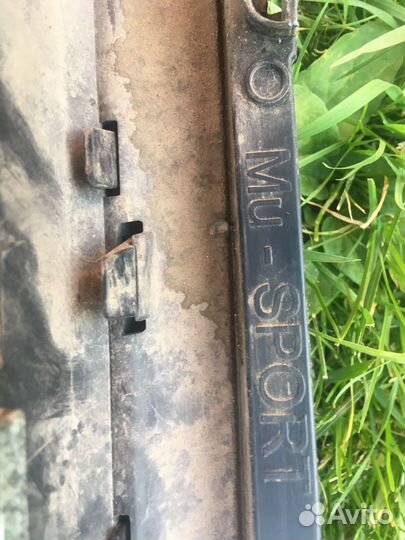 Мини-купер накладка заднего бампера