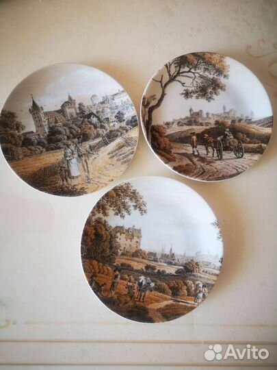 Настенные тарелки фарфор