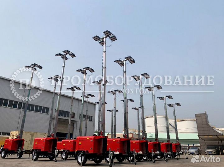 Передвижная осветительная мачта