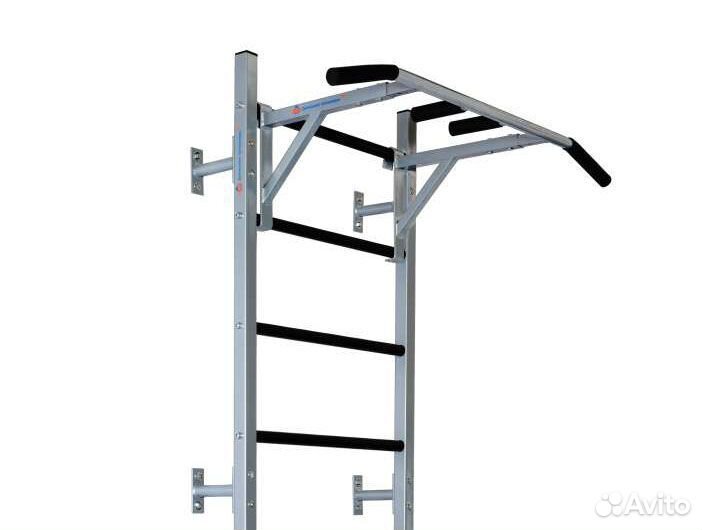 Шведская стенка c навесным турником 3 хвата дт