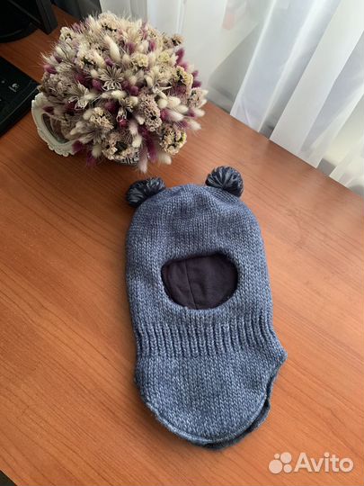 Шапка шлем зимний