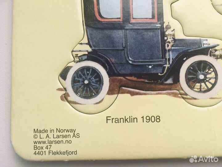 Пазлы (2шт) Норвегия.для детей