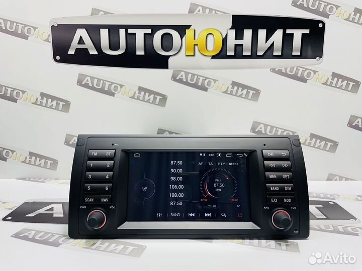 Магнитола AMPx 8/2/32 + DSP BMW X5 E39 E53 1999-06