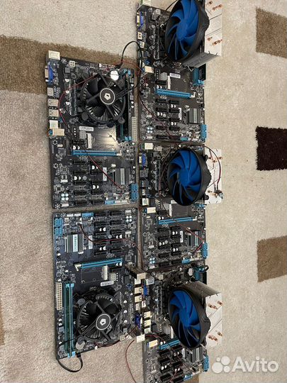 Материнская плата для майнинга на 12 gpu