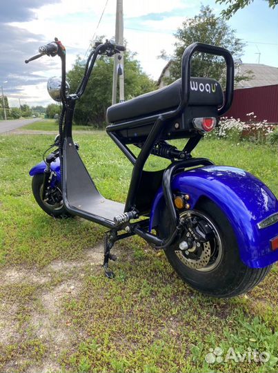 Электроскутер Citycoco x1 1200w 72v 16ah