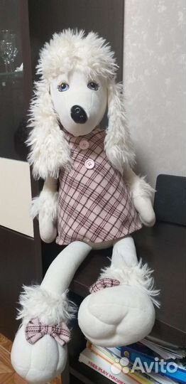 Собака мягкая игрушка