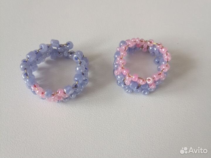 Кольцо из бисера