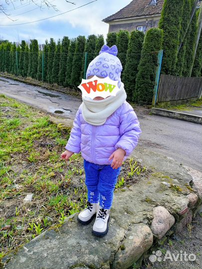 Куртка демисезонная для девочки 90 размер