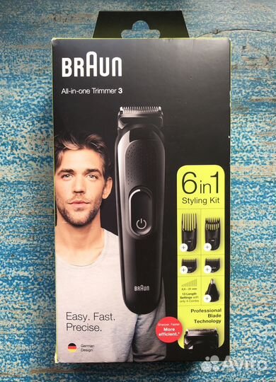 Бритва электрическая braun 6 in 1