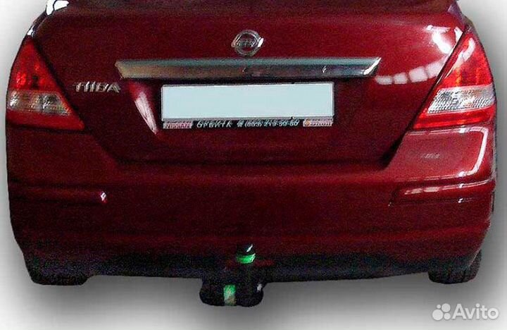 Фаркоп на Ниссан Тиида седан с 2008-2014 г