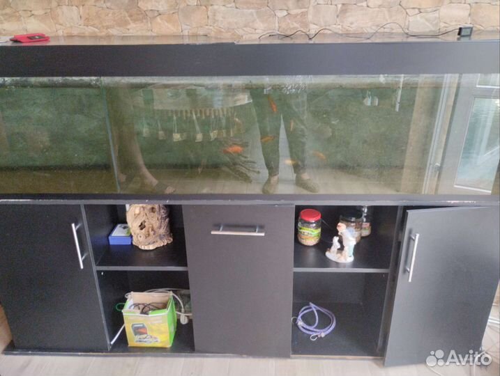 Аквариум с полками