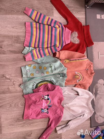 Вещи пакетом на девочку 98-104
