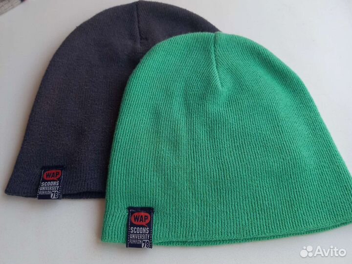 Шапки весенние комплект от 2-8лет