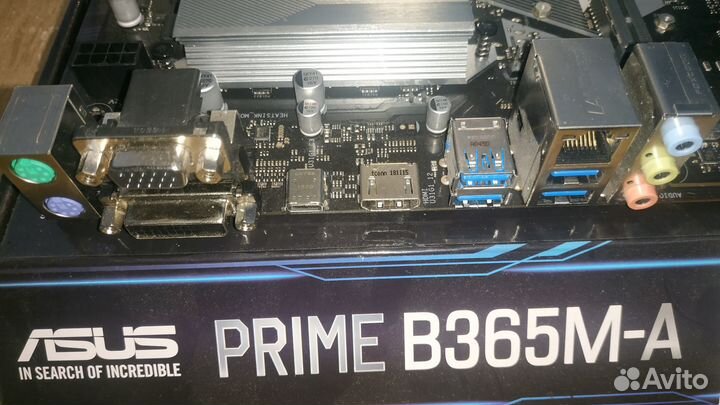 Материнская плата asus prime B365M-A LGA1151 v2