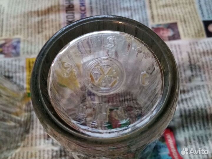 Граненые стаканы времен СССР