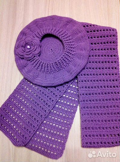 Шарф и берет