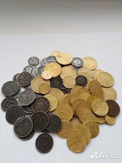 Монеты ранние СССР до 1957г