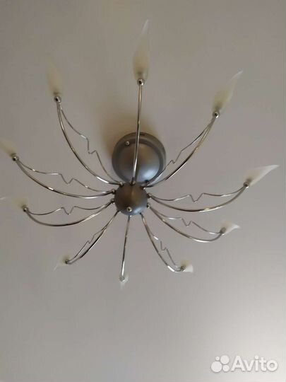 Люстра потолочная бу