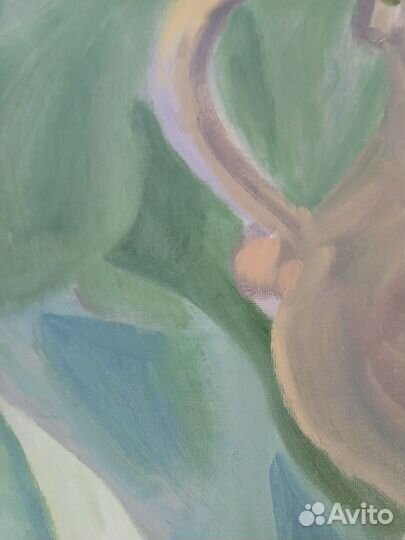 Картина маслом цветы