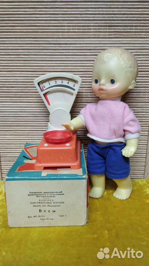 Игрушка времён СССР (весы)