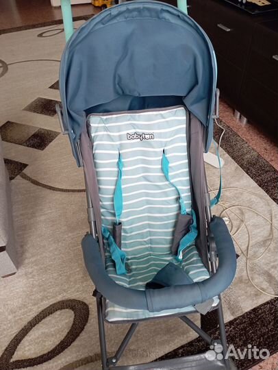 Прогулочная коляска трость бу