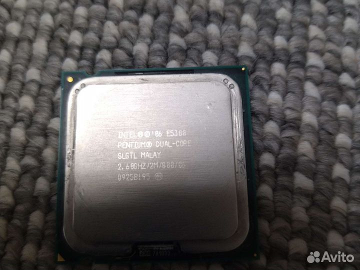 Процессор intel Pentium Dual-core e5300