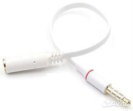 Кабель аудио Ynniwa B0010 Jack 3,5мм (M) - (F) 0,1