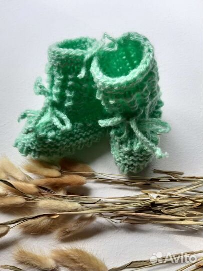 Носки детские вязаные