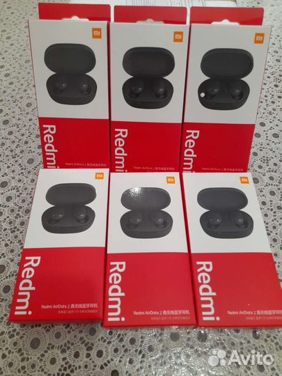 Беспроводные наушники xiaomi redmi airdots 2