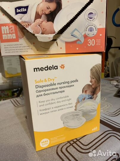 Одноразовые прокладки для бюстгалтера Medela