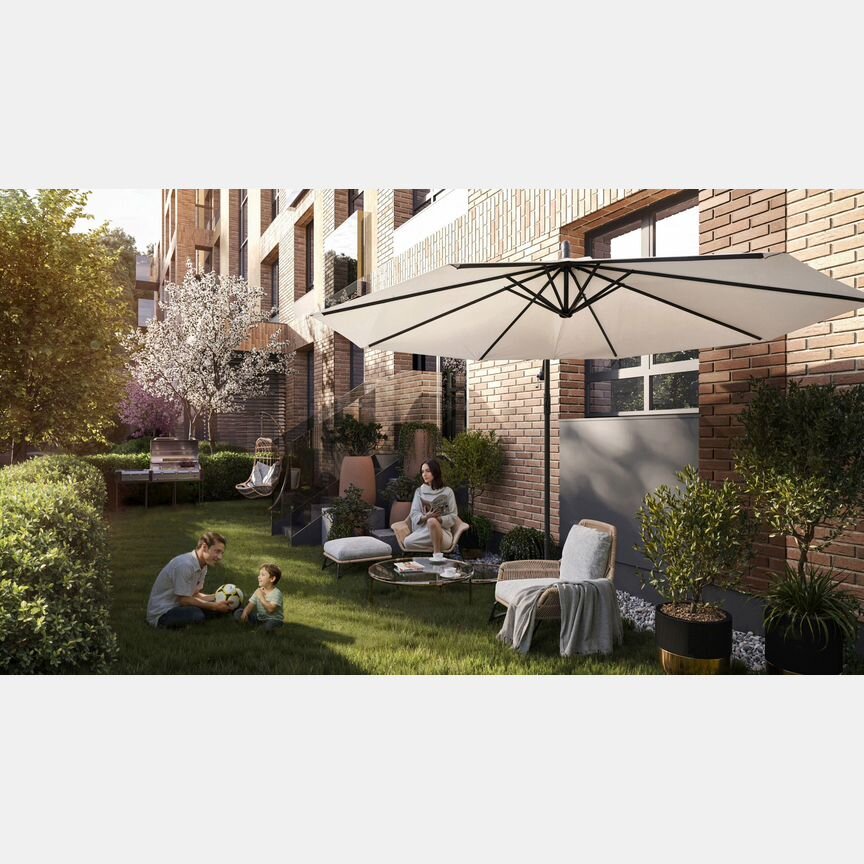 1-к. квартира, 39,5 м², 4/4 эт.