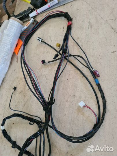 Проводка салона Mercedes-Benz S-Klass седан