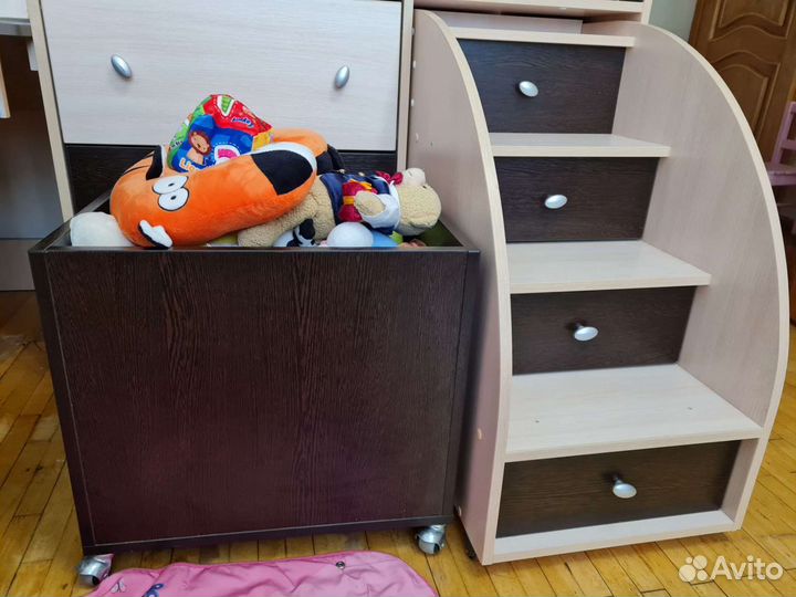 Детская кровать чердак