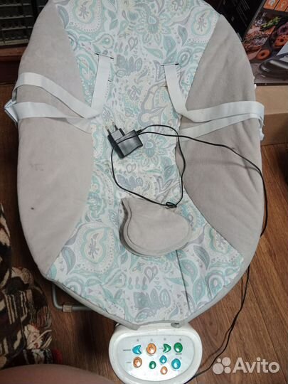 Детские электронные качели бу