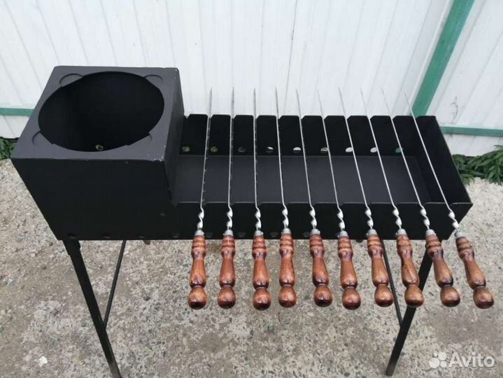 Мангал с подказанником
