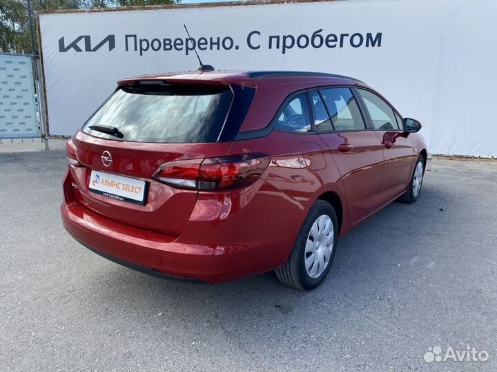 Opel Astra 1.6 AT, 2020, 121 000 км