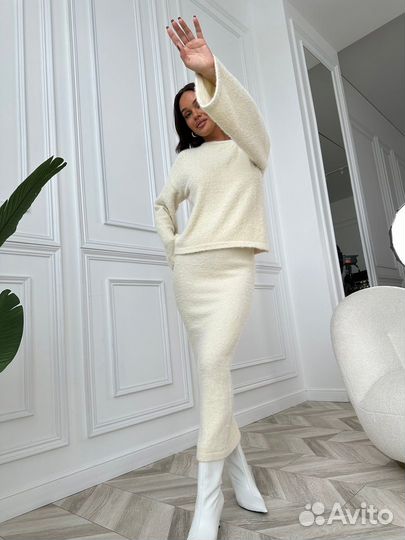 Комплект с юбкой макси