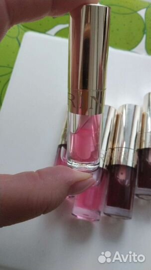 Clarins Масло-блеск для губ mini 04 и 09 тон