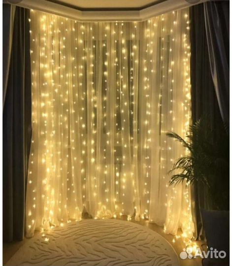 Гирлянда штора