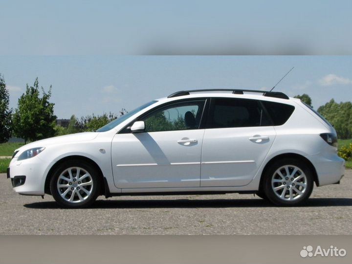 Рейлинги на крышу Mazda 3 хэтчбек