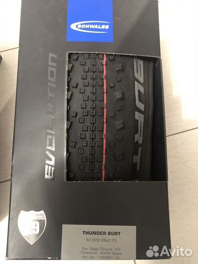Покрышки 29 Thunder Bart evollution