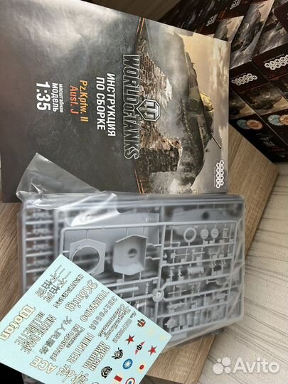 Сборная модель танка world of tanks