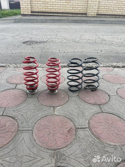 Пружины ауди а3 vw golf с занижением