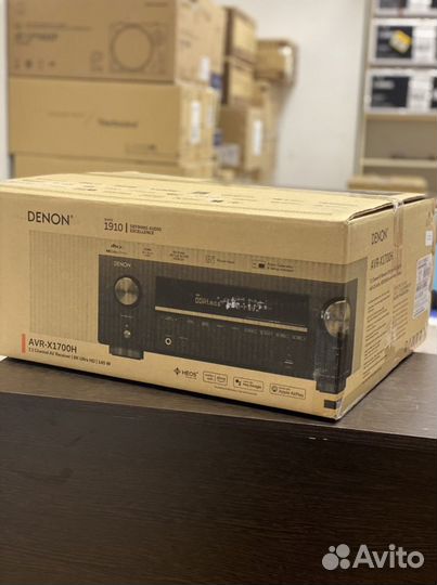 Ресивер 7.2 Denon AVR-X1700H новый